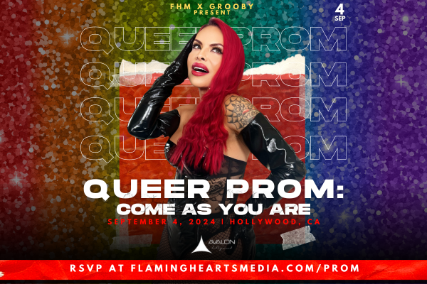 Flaming Hearts Media and Grooby Team Up for ‘Queer Prom’ Event