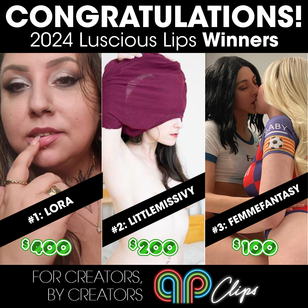 APClips Announces September’s Luscious Lips Contest Winners