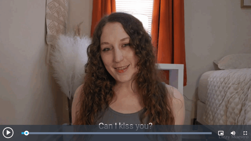Amateur porn creator Lizzy Maestro in 'Her First Time'