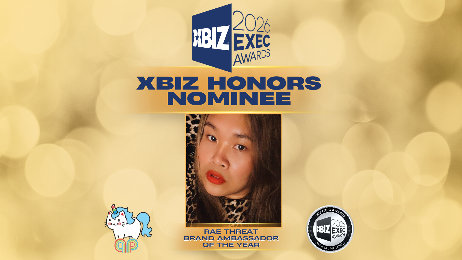 APClips’ Rae Threat Nominated For 2026 XBIZ Exec Award